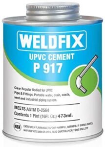 weldfix pvc cement glue